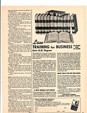 1959 Print Ad LaSalle Extension University Law Training for Business at Home picture