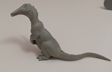 Marx Hadrosaurus Gray Plastic Vintage 1950s Prehistoric Playset Dinosaur Figure picture