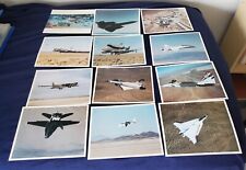 NASA LOT OF 12 LITHOPRINTS OF AIRCRAFT DEVELOPED BY DRYDEN FLIGHT RESEARCH CTR: picture