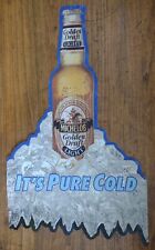 1993 Michelob Golden Draft Light Beer 18 x 30 Tin Sign Bar Man Cave picture