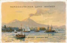 Neapel Norddeutscher Lloyd Bremen 1904 Postcard - udb picture
