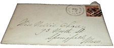 NOVEMBER 1884 P&W PROVIDENCE & WORCESTER RAILROAD RPO HANDLED ENVELOPE picture