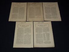 1914 THE ARSENAL CANNON MAGAZINES LOT OF 5 - TECHNICAL HIGH SCHOOL - J 9040 picture