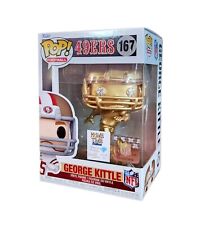 🔥 Exclusive George Kittle #167 Funko Pop Gold Metallic with Diamonds 1/5 picture