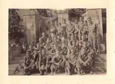 1930s Original Photo German Military Soldiers Take Group Photo In Germany 1A5 picture