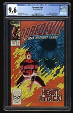 Daredevil #254 CGC NM+ 9.6 White Pages 1st Apearance Typhoid Mary Marvel 1988 picture
