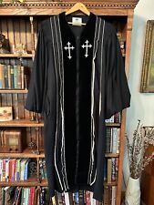 Vintage Murphy Robes Velvet Catholic Clergy Pulpit Robe Christian Priest picture