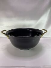 Bon Chef 9070 Black Bowl With Round Handles-Pewter Glo 4 Qt. picture