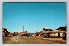 Indio CA-California, Main Street, Antique, Vintage Souvenir Postcard picture