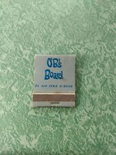Vintage Matchbook Collectible Ephemera A27 Truckee California O'Brien obs boar picture