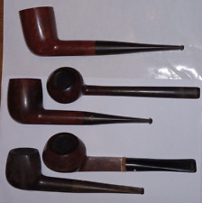 Lot of 5 (five) Vintage tobacco smoking pipes from England and France picture