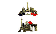 France Paris Eiffel Tower Arc De Triomphe Tourist Gift Souvenir 3D Fridge Magnet picture