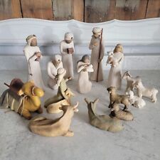 15 Piece Willow Tree Nativity Set With 3 Wise Men picture