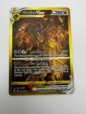POKEMON - CROWN ZENITH - GOLD GIRATINA VSTAR - GG69/GG70 Played Dent On Card picture