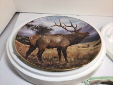 1994 DUNBURY MINT High Country Pride Elk Deer Bruce Miller Plate Collectible  picture