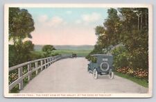 Postcard Lebanon Trail The First View Of The Valley Pennsylvania c1920 picture