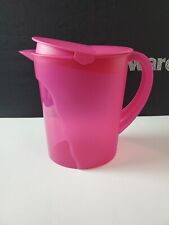 Tupperware Impressions Rocker Top 1gal Pitcher Magenta Pink New picture