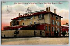 Boston, Massachusetts - Mrs. Jack Gardner's Venetian Palace - Vintage Postcard picture