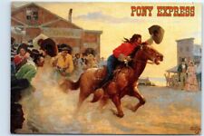 Unposted Postcard - Pony Express - USA, North America picture