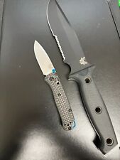 BENCHMADE KNIFE 119SBK ARVENSIS + 533-3 Bugout First production picture