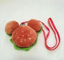 TOKYO DISNEY RESORT Hamburger Mickey Mouse Pass Case Holder Coin Bag Red picture