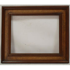 Ca 1900 Old wooden frame decorative Original condition Internal: 13,3x10,6 in picture