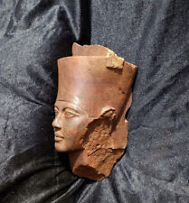 Authentic RARE Tutankhamun head Quartzite stone Unique Egyptian Pharaonic BC picture