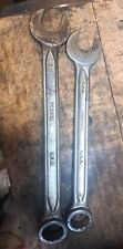 Vintage Indestro 11/16  1076. & 3/4 1077. Lot Of 2. Forged Made In Usa picture