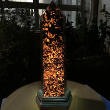 12.52lb Rare Huge Natural Flame Stone Polished Tower Point Rock Crystal Healing picture