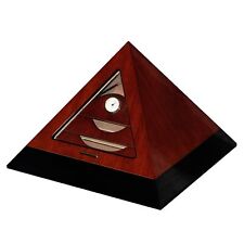 Le Veil Pyramid Humidor, Brown , NEW picture
