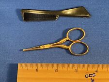 WASA Solingen Steel Scissors w/comb - 3 1/2” New (vintage) picture