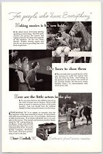 1935~Cine Kodak K~Home Movies~16 mm Film Camera~Vintage 30s Print Ad picture