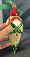Waterford Holiday Heirloom Teardrop Christmas Ornament No Box picture