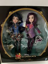 Signed D23 Expo 2015  Descendants Evie & Mal Designer Doll  LE Only 40 w/Raffle picture