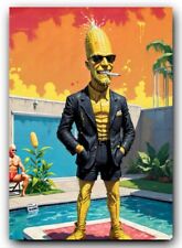 Rare Corn Pop Trading Card - The Legendary Pool Showdown with Joe Biden picture