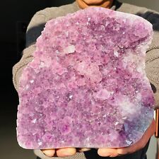 6.34lb Large Natural Purple Amethyst Quartz Crystal Cluster Rough Specimen picture