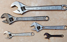 CRESCENT PROTO DIAMOND 5-Piece Adjustable Wrench Set - 12 10 8 6 4