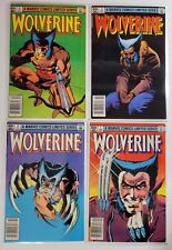 Wolverine LOW GRADE WATER DAMAGE 1-4 Newsstand Complete Set Marvel 1982 picture