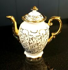 Haus Dresden Glod Scroll Coffee Pot picture