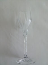 Mikasa Flame D'Amore Wine Glass Cut Crystal Frosted Floral 8.25