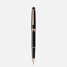 New Montblanc Meisterstuck  Classique Gold Trim Rollerball Pen Unique Gifts picture