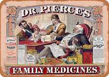 Metal Sign - 1874 Dr. Pierge's Family Medicine - Vintage Look Reproduction picture