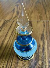 Vintage Handblown DAR EL REDA  Perfume Vial with Stopper from Cairo, Egypt picture
