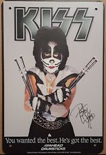 Peter Criss metal hanging wall sign picture