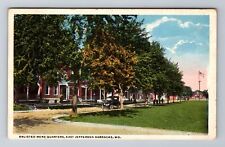 East Jefferson Barracks MO-Missouri, Enlisted Mens Quarters, Vintage Postcard picture