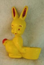 Vintage Easter Plastic Bobblehead Candy Container Irwin picture