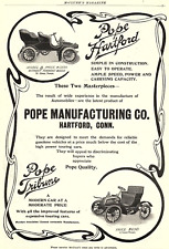 1904 POPE HARTFORD POPE TRIBUNE AUTOMOBILE CO CONN. PRINT ADVERTISEMENT Z1828 picture