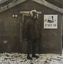 Inchon Incheon South Korea Command Post Building Man Korean War 1950s Photo E90 picture