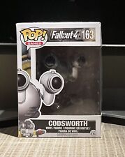 Funko Pop Vinyl: Fallout 4 - Codsworth 163 Vaulted 2016 With Pop Protector picture