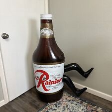 Rainier Beer Large Inflatable Hanging Bottle Almost 4’ Long picture